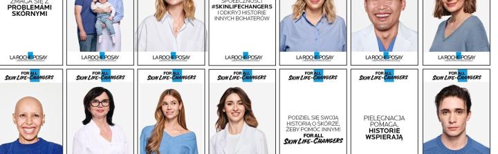 Marka La Roche-Posay oddaje głos konsumentom w ramach kampanii For all Skin Life-Changers